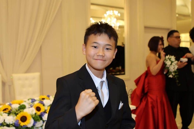 へずまりゅうさんの結婚披露宴に出席したゆたぼんさん（2023年7月6日撮影）