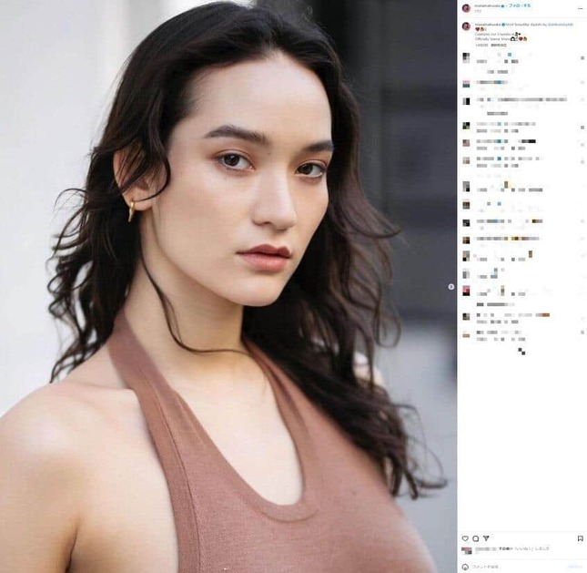 松岡モナさんのインスタグラムより（＠monamatsuoka）