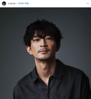 津田健次郎さんのインスタグラム（2_da_ken）より