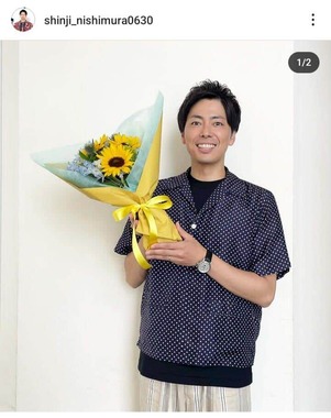 「ミスター慶應コンテスト」グランプリに輝いた「コットン」西村真二さん。インスタグラム（shinji_nishimura0630）より