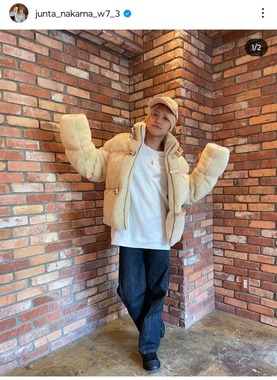 中間淳太さんのインスタグラム（junta_nakama_w7_3）より
