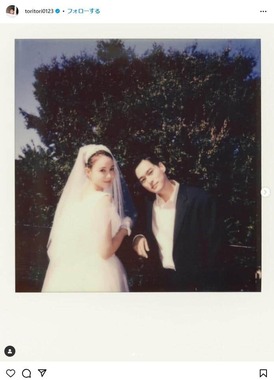 トリンドル玲奈さんのインスタグラムより（toritori0123）
