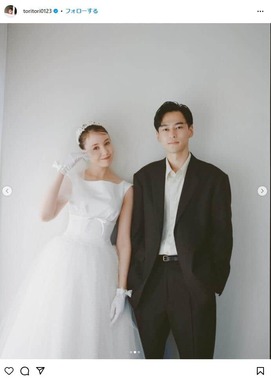 トリンドル玲奈さんのインスタグラムより（toritori0123）