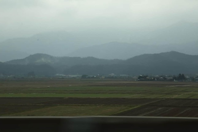 曇天で白山の絶景はお預けだ