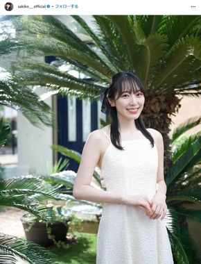 松井咲子さんのインスタグラム（＠sakiko___official）より