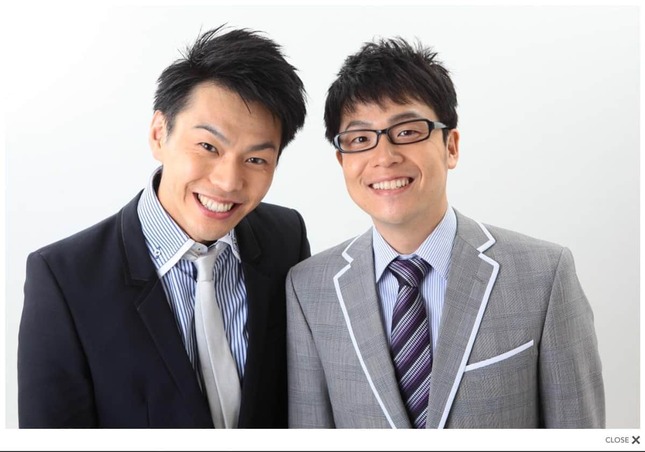 母心の2人。左が嶋川武秀さん、右が関あつしさん。漫才協会公式サイトより