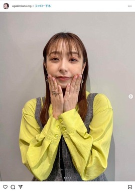 宇垣美里さんマネージャーのインスタグラム（@ugakimisato.mg）より
