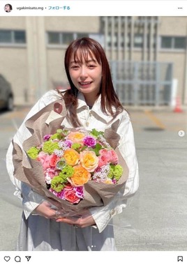 宇垣美里さんマネージャーのインスタグラム（@ugakimisato.mg）より