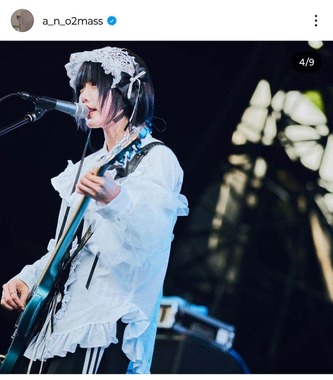 「JAPAN JAM 2024」でのあのさん。インスタグラム（＠a_n_o2mass）より