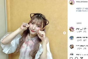 「若い頃の真希ちゃんそっくり」　ゴマキ姪18歳アイドル芹澤もあ「キレイお姉さんへの進化が止まらない」