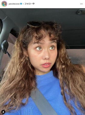 pecoさんのインスタグラム（＠pecotecooo）より