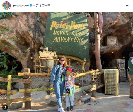 pecoさんのインスタグラム（＠pecotecooo）より