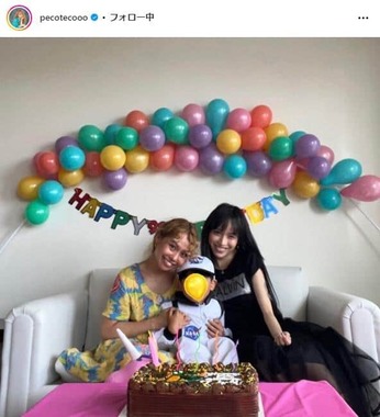 pecoさんのインスタグラム（＠pecotecooo）より