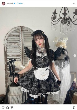 中村里砂さんのインスタグラム（@risa_doll_）より