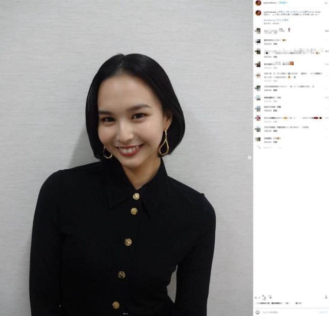 白河れいさんのインスタグラム（＠rayshirakawa）より