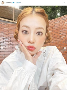 あびる優さんのインスタグラム（＠yuabiru74）より