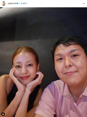 あびる優さんのインスタグラム（＠yuabiru74）より
