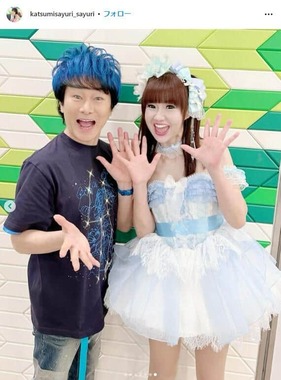 さゆりさんのインスタグラム（＠katsumisayuri_sayuri）より