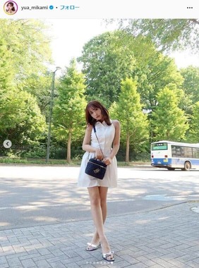 三上悠亜さんのインスタグラム（＠yua_mikami）より