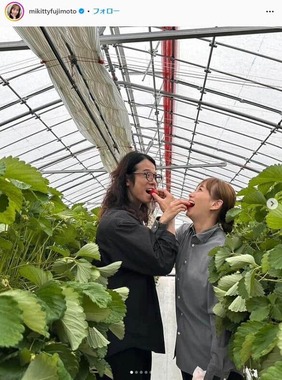 藤本美貴さんのインスタグラム（＠mikittyfujimoto）より