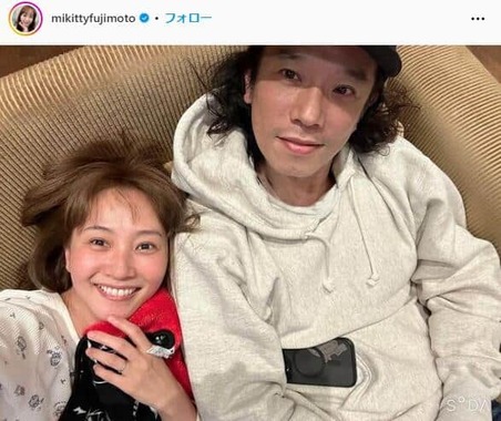 藤本美貴さんのインスタグラム（＠mikittyfujimoto）より