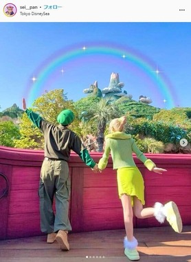 「ゆたせな」セイナさんのインスタグラム（＠sei__pan）より