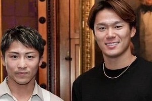 山本由伸×井上尚弥の「奇跡のツーショット」　ドジャース公式Xが公開「スーパースター！絵になるなぁ」