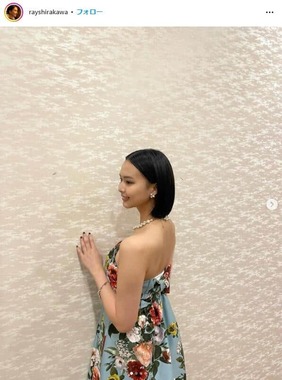 白河れいさんのインスタグラム（＠rayshirakawa）より