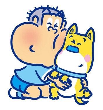 ガリガリ君とワンワン君（プレスリリースより）