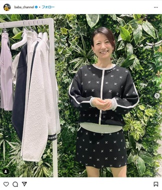 馬場典子さんのインスタグラム（＠baba_channel）より
