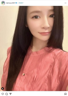 手島優さんのインスタグラム（＠tejimayuu082）より