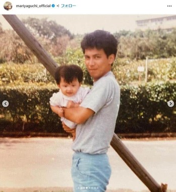 矢口真里さんのインスタグラム（＠mariyaguchi_official）より