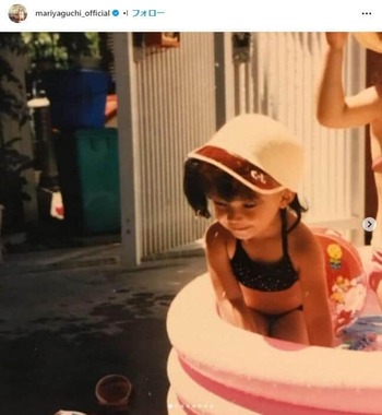 矢口真里さんのインスタグラム（＠mariyaguchi_official）より