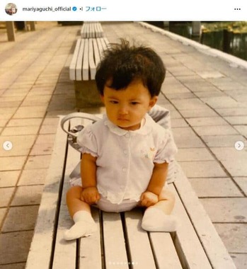 矢口真里さんのインスタグラム（＠mariyaguchi_official）より
