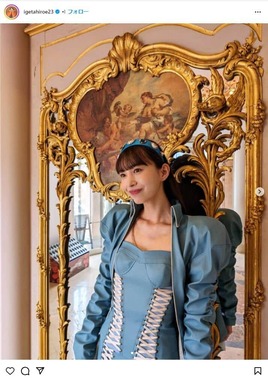 井桁弘恵さんのインスタグラム（＠igetahiroe23）より