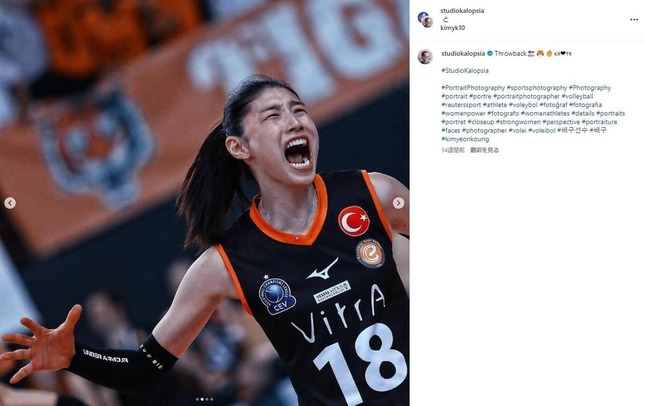 キム・ヨンギョンさん（キムさんのインスタグラムより）