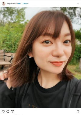 保田圭さんのインスタグラム（＠keiyasuda1206）より