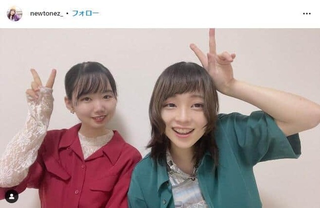 「はるかぜに告ぐ」とんずさんのインスタグラム（＠newtonez_）より