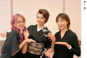 高島礼子＆藤原紀香＆剛力彩芽の豪華3ショット　帰りは「彩芽ちゃんと地下鉄」ファン驚く