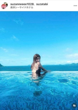 スザンヌさんのインスタグラム（＠suzanneeee1028）より