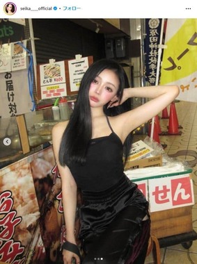 田向星華さんのインスタグラム（＠seika____official）より