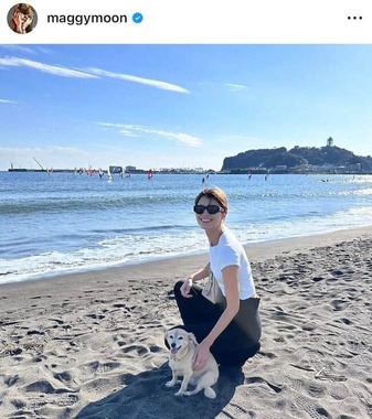 マギーさんのインスタグラム（＠maggymoon）より