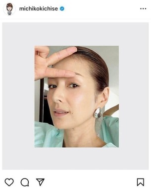 吉瀬美智子さんのインスタグラム（＠michikokichise）より