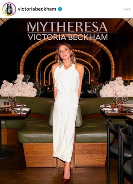 ヴィクトリア・ベッカムさんのインスタグラム（＠victoriabeckham）より