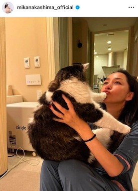 中島美嘉さんのインスタグラム（＠mikanakashima_official）より