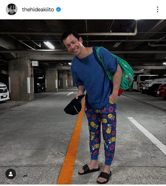 伊藤英明さんのインスタグラム（＠thehideakiito）より