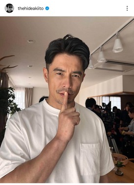 伊藤英明さんのインスタグラム（＠thehideakiito）より