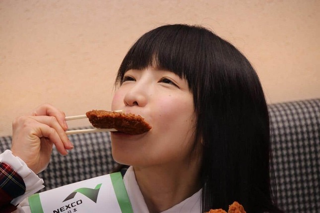 もえのあずきさん（2018年4月撮影）