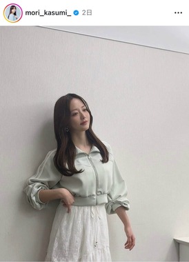 森香澄さんのインスタグラム（＠mori_kasumi_）より