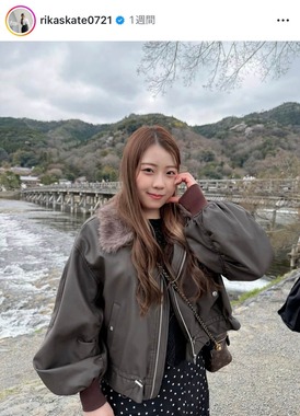 紀平梨花さんのインスタグラム（＠rikaskate0721）より
